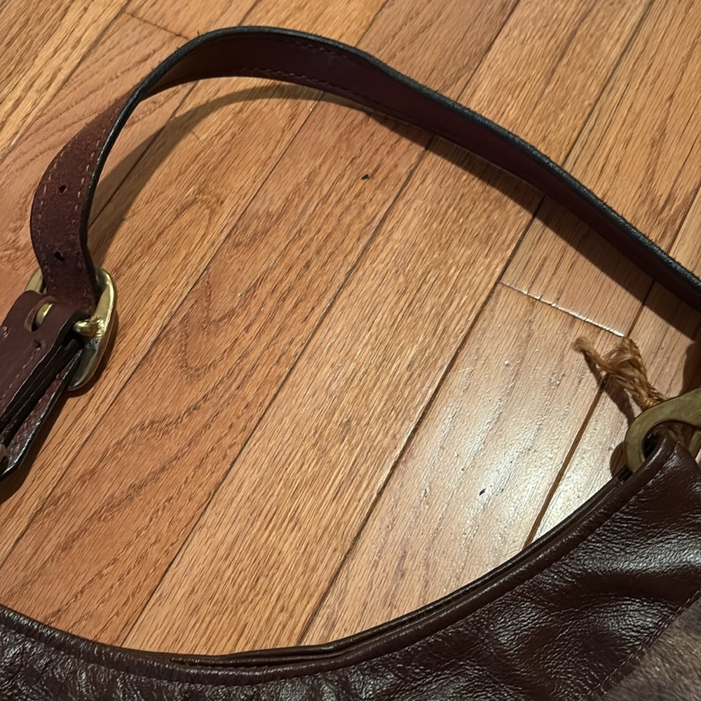 Pony up brand Brown Leather Women's Bag - Picture 3 of 10